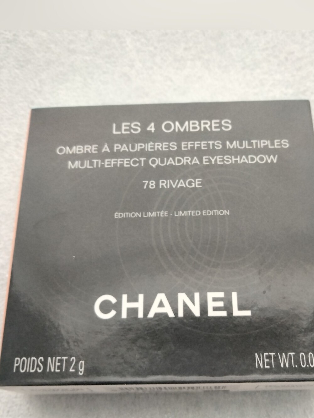 CHANEL Limited Edition 78 Rivage Les 4 Ombres Eyeshadow Palette - Picture 6 of 9